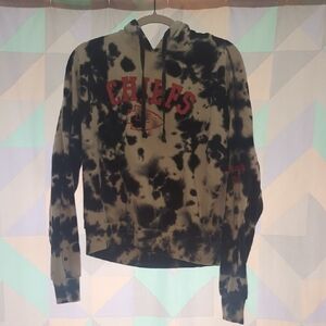 Black and White Tie-Dye Chiefs Hoodie